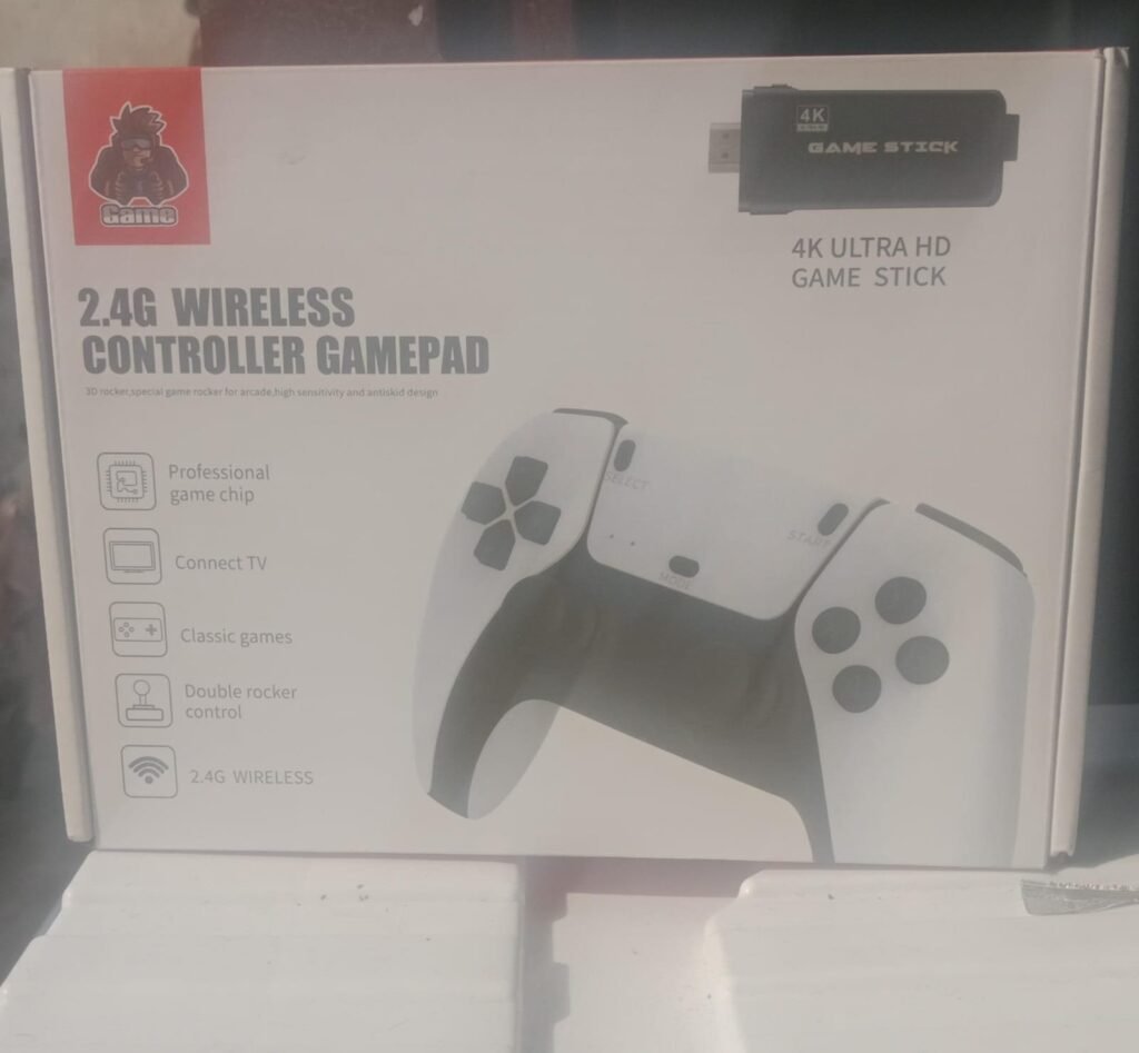 2.4G game controller 2 piece for sale with 4k ultra game stick - Games & Entertainment in Sanda, Lahore - photo 2