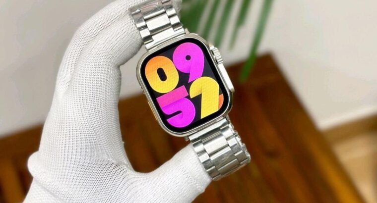 Ultra Smart Watch with 7 Straps + Wireless Charger | New Set