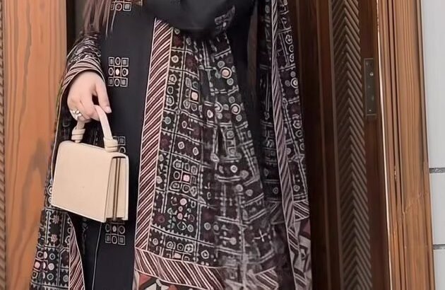 Embroidered karandi shirt and full embro...