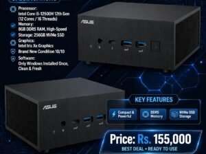 ASUS Expert Center PN64 Mini PC – Core i5 12th Gen 12500H