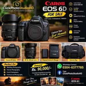 📸 CANON EOS 6D FOR SALE