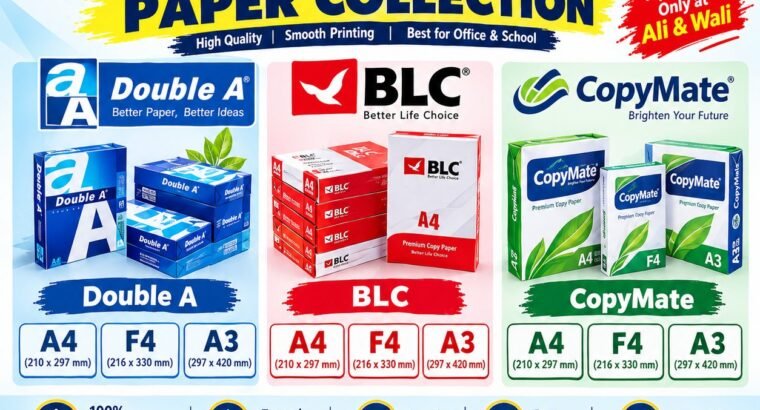 photo copies paper and parts
