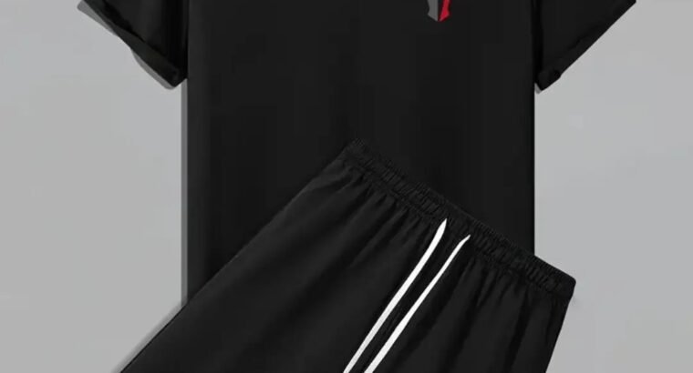 1 PC Polyester Printed T-Shirt & Trouser...