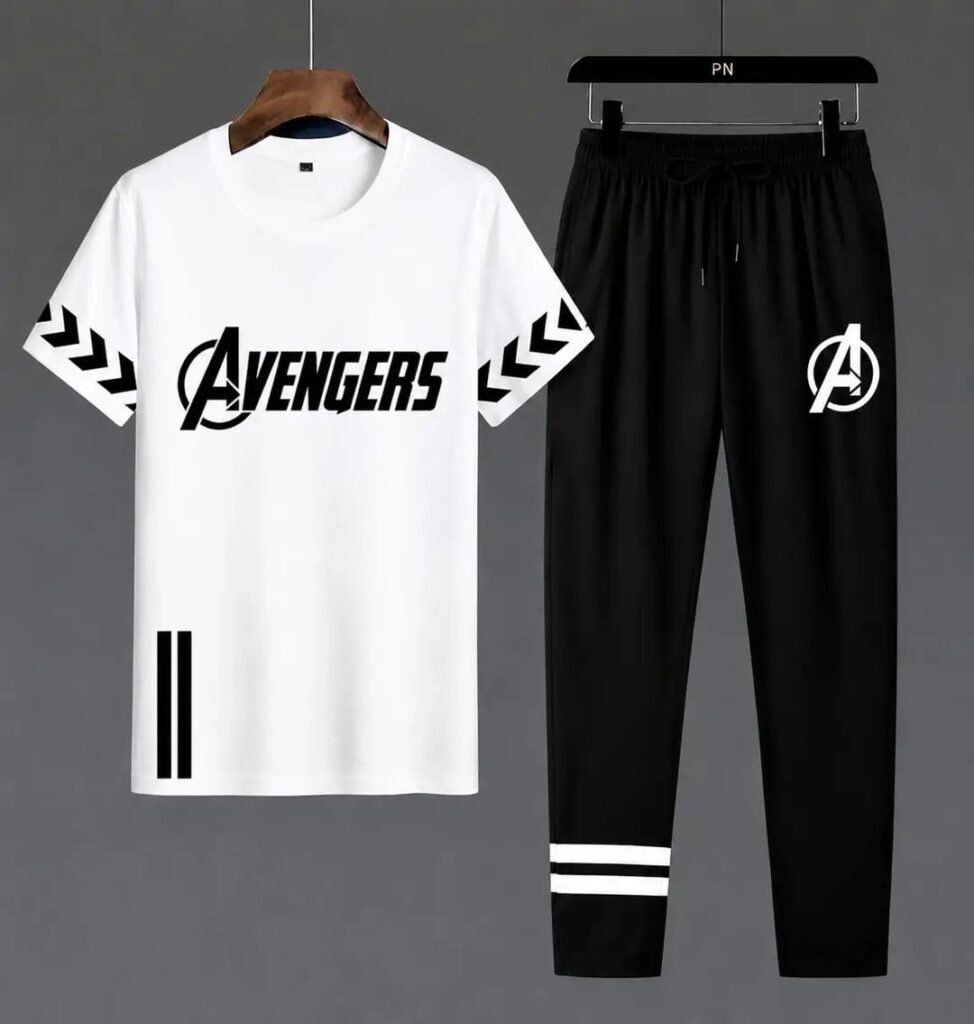 2 PC Men’s Dri-Fit Printed Tracksuit Set - Clothes for sale in Sahiwal - photo 2