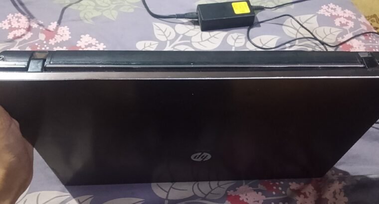 hp ProBook,memory(RAM): 4GB DDR3, storage: 320 GB , along with charger