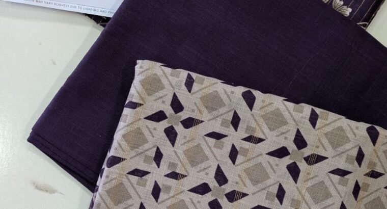 3pcs Printed Khaddar