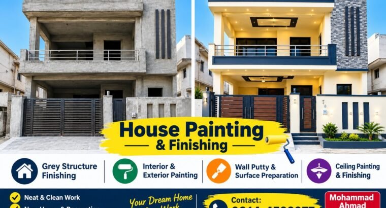 Professional Paint & Ceiling Services | Home Painting, False Ceiling &
