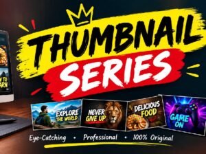 Professional Graphic Design & YouTube Thumbnail Services