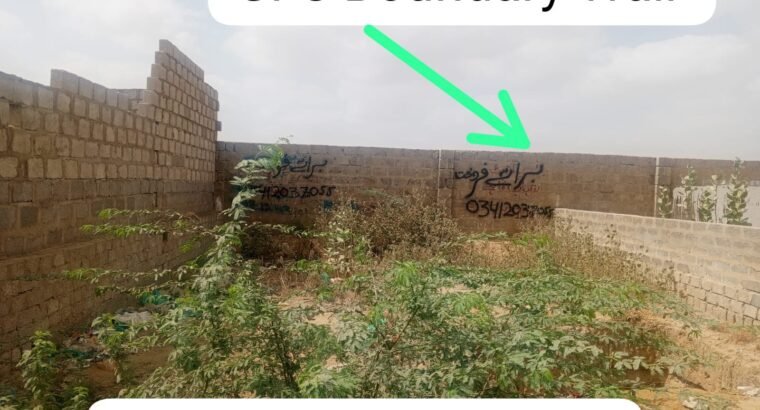 80 Yards Plot Sale near Pakistan Bazar Police Station Gulahsn e Bahar