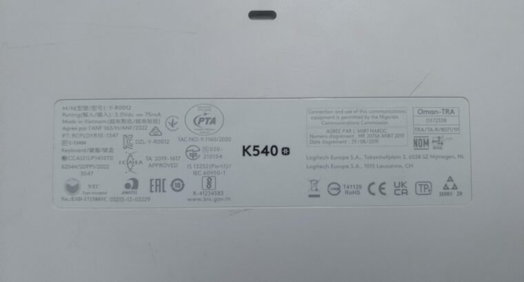 Logitech K540 Keyboard