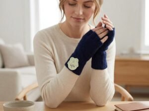 Wool Fingerless Gloves for Winter – Warm & Stylish