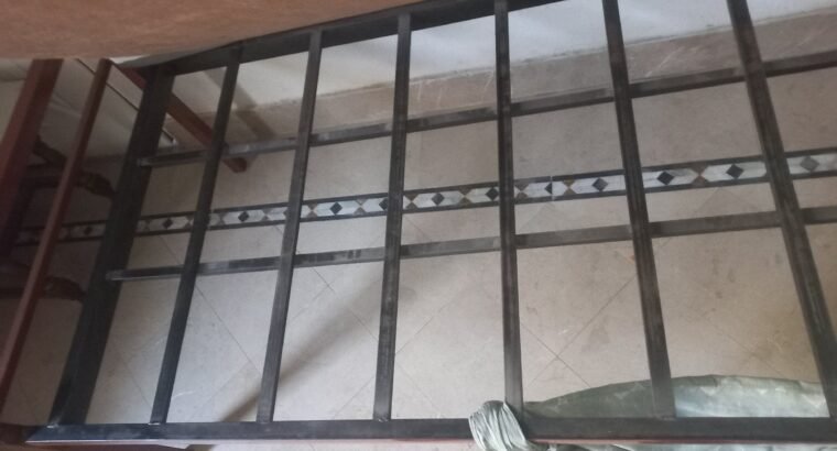 iron bed cot with mattress