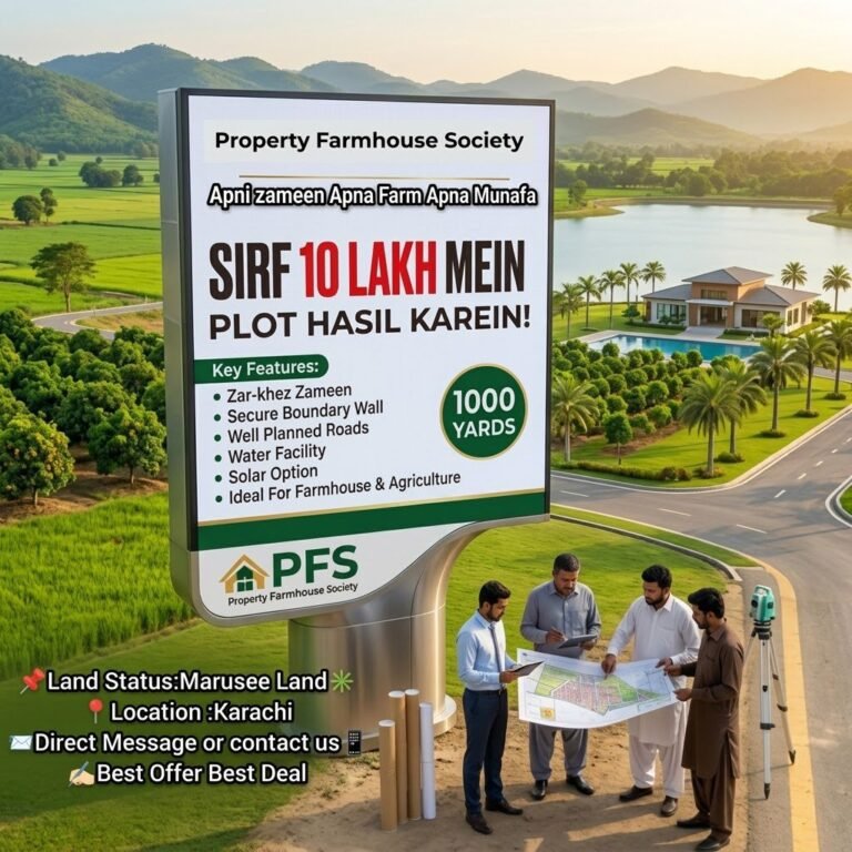Farmhouse Property Plots for sale