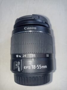 Original Canon EF-S 18-55mm Lens – Excellent Working Condition