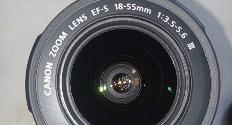 Original Canon EF-S 18-55mm Lens – Excellent Working Condition