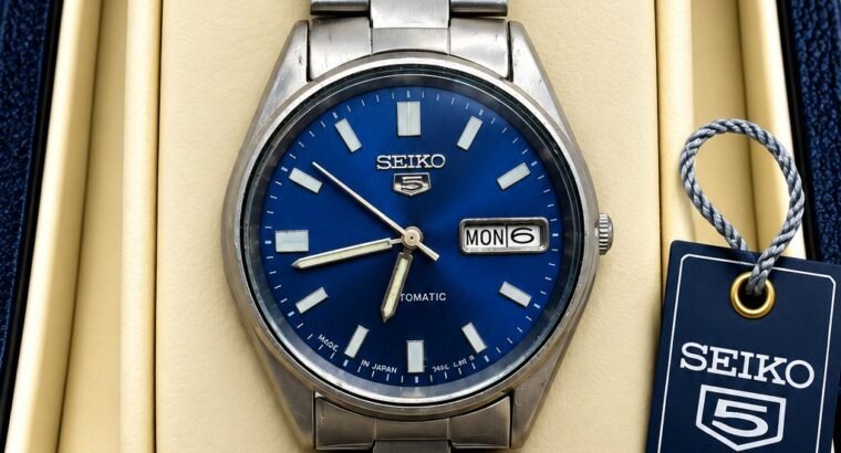 Seiko 5 Citizen Orient Automatic Pre-Owned watch Japan 03161737353