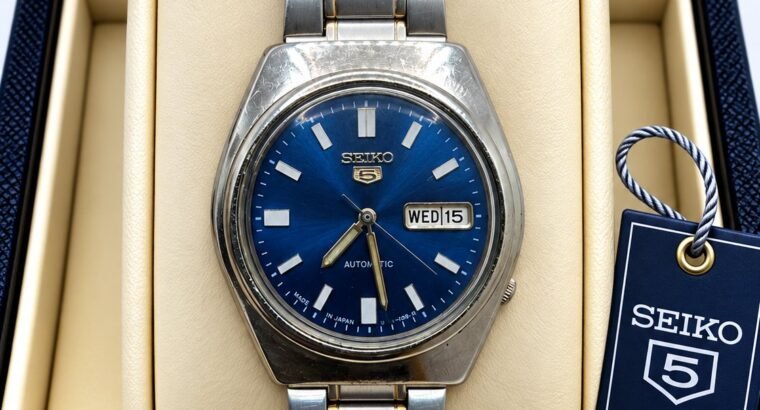 Seiko 5 Citizen Orient Automatic Pre-Owned watch Japan 03161737353