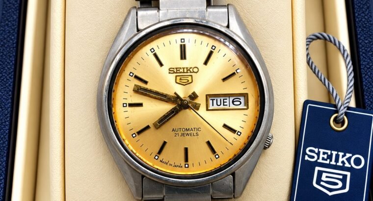 Seiko 5 Citizen Orient Automatic Pre-Owned watch Japan 03161737353