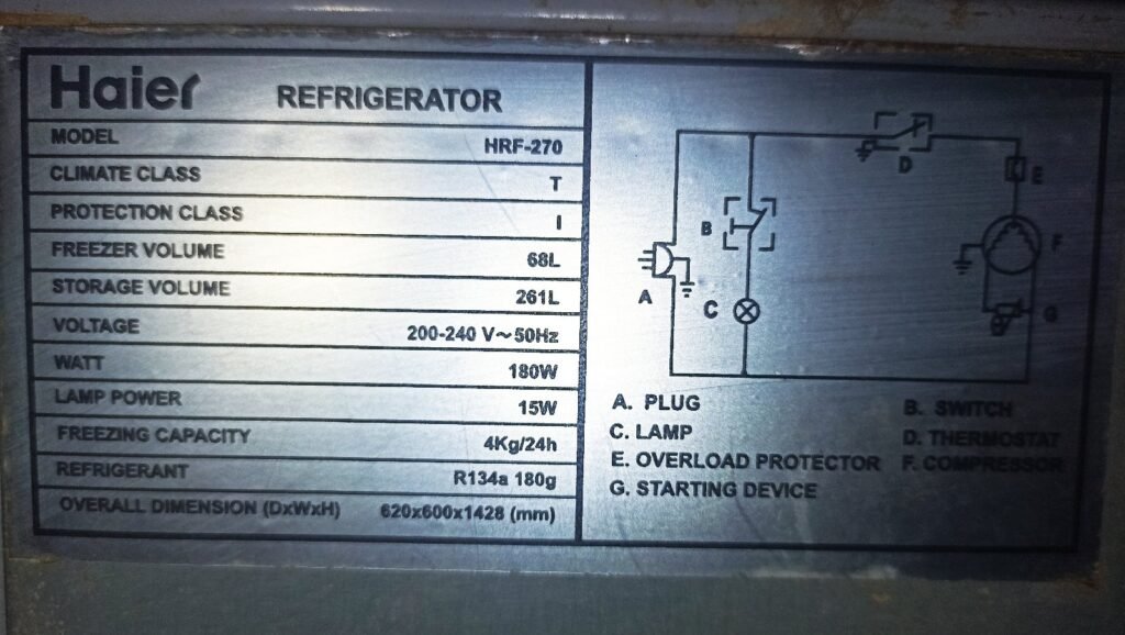 Haier HRF-270 Double Door Refrigerator – 329 Litres – Non-Inverter - photo 6