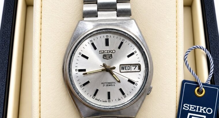 Seiko 5 Citizen Orient Automatic Pre-Owned watch Japan 03161737353