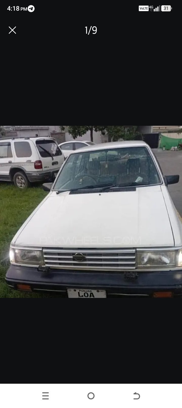 Nissan sunny 1984 model 1992 import from Japan