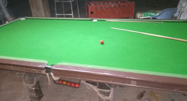Full Standard Size Razon Snooker Table 6×12 with Balls & 2 Sticks