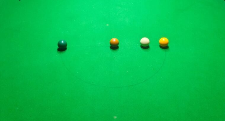 Full Standard Size Razon Snooker Table 6×12 with Balls & 2 Sticks