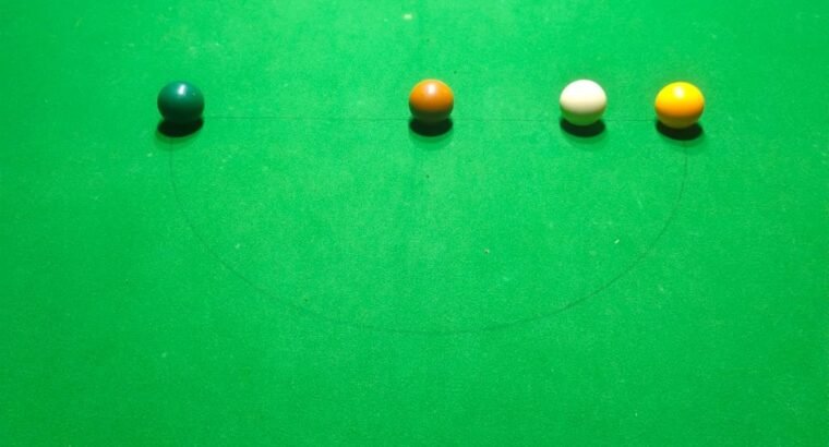 Full Standard Size Razon Snooker Table 6×12 with Balls & 2 Sticks