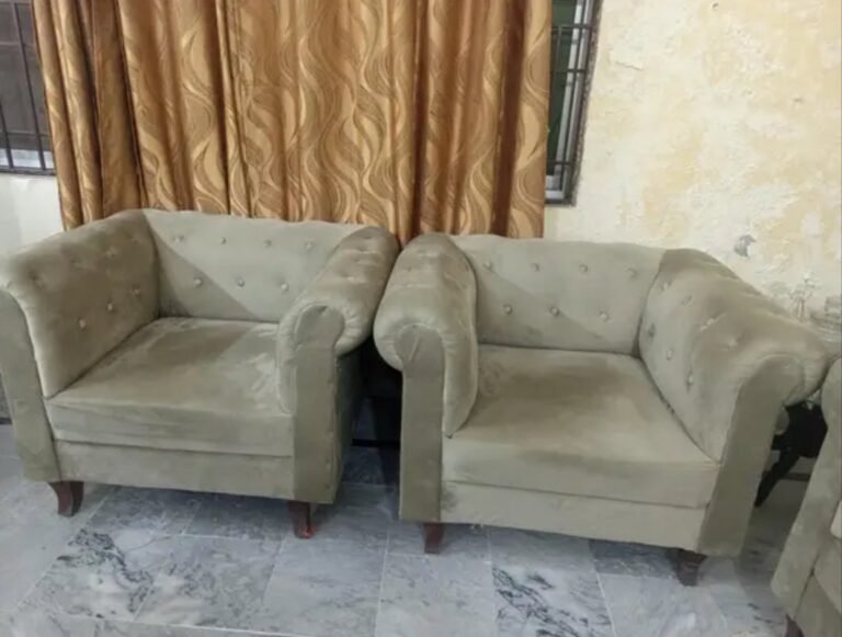 7 seater velvet sofa