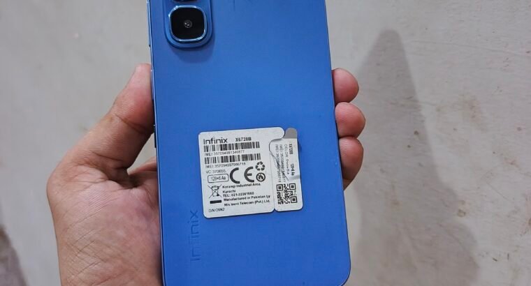 Infinix Hot 60i 6/128 10/9 Condition PTA Approved Urgent Sale