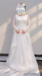 beautiful fairy maxi with dupata