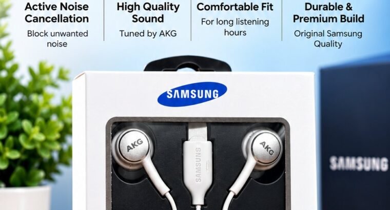 🎧 Samsung Type-C ANC Earphones – Tuned by AKG...