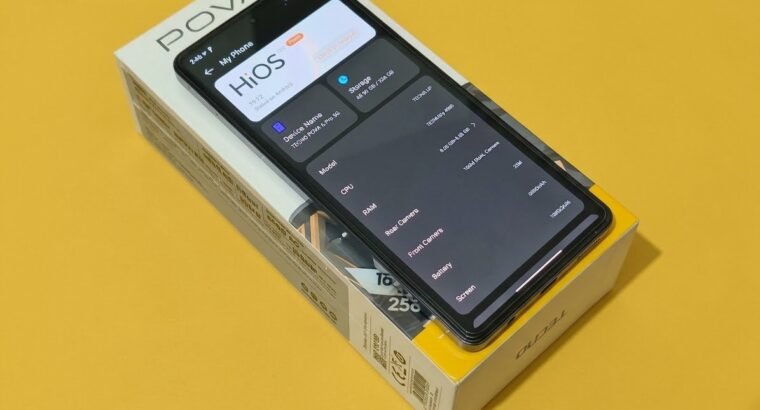 Tecno Pova 6 Pro 5G (Gaming Phone)
