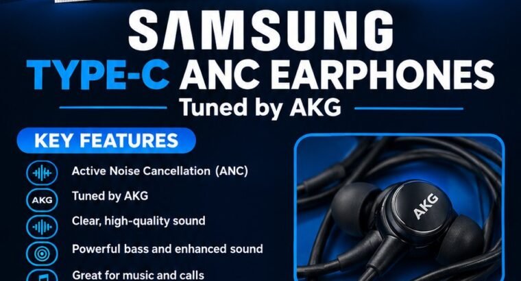 Samsung Type-C ANC Earphones – Tuned by AK...