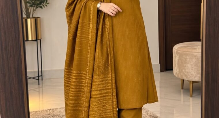 Luxury Winter volume Chamki zari dhanak