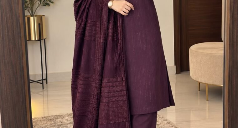 Luxury Winter volume Chamki zari dhanak