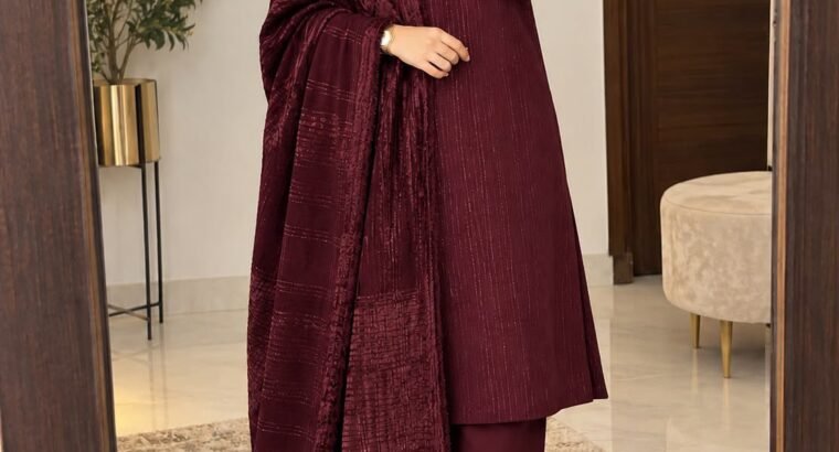 Luxury Winter volume Chamki zari dhanak