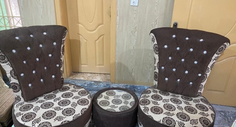 Chair with table