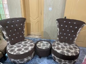 Chair with table