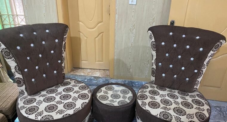 Chair with table