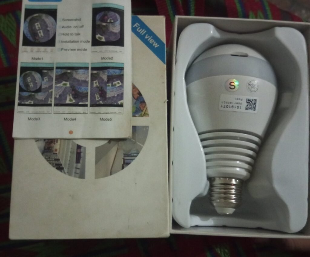 Panoramic WiFi Bulb Camera - photo 3