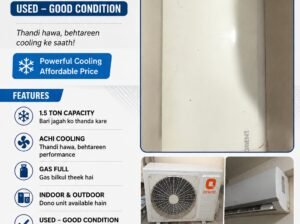 Orient 1.5 Ton Simple AC – Used