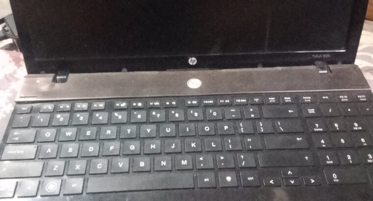 hp ProBook,memory(RAM): 4GB DDR3, storage: 320 GB , along with charger