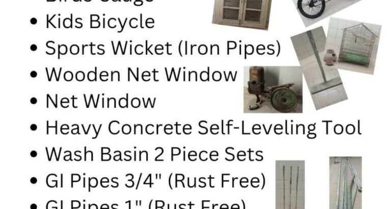 Steel Choukat Window Grill – Excellent Condition