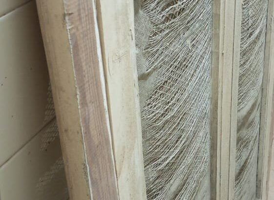 Solid Wooden Net Frame for Mosquitos (Ready to Install)