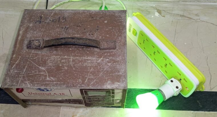 Vintage Universal A-10 1000W Stabilizer – Heavy-Duty Pure Copper
