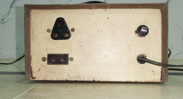 Vintage Universal A-10 1000W Stabilizer – Heavy-Duty Pure Copper