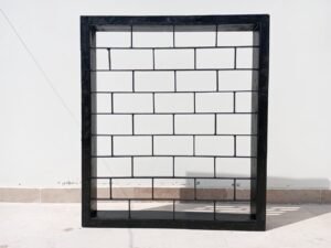 Steel Choukat Window Grill – Excellent Condition