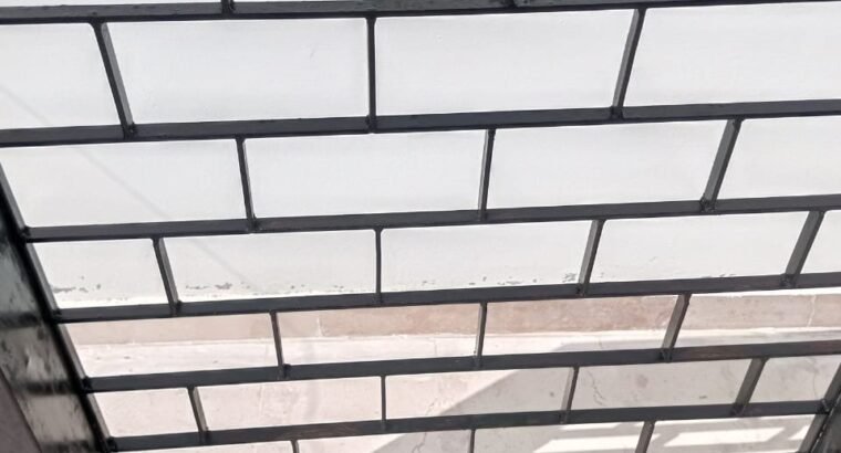 Steel Choukat Window Grill – Excellent Condition