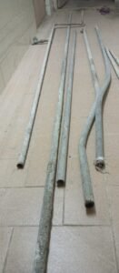 Clean & Rust-Free GI Pipes (1″ & 3/4″ Diameters)
